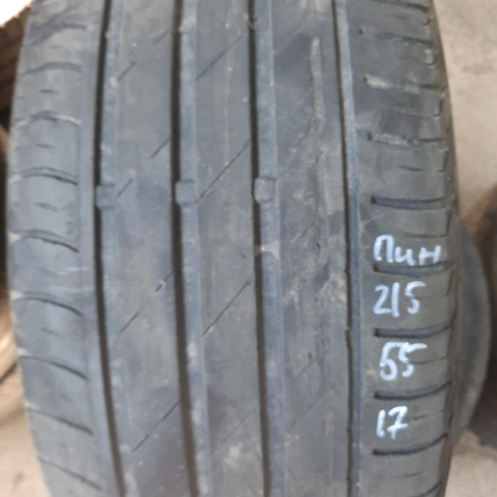 Bridgestone Т001, 215/55/17, 1шина