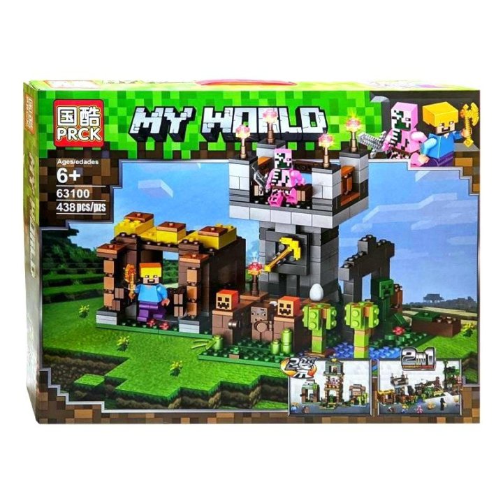 Лего PRCK My World Крепость 63100, 438 деталей