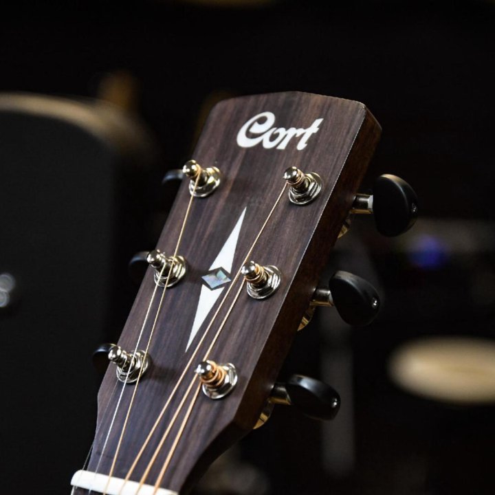 Электроакустическая гитара леворукая (комплект)