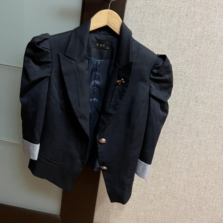 Пиджак тёмно-синий