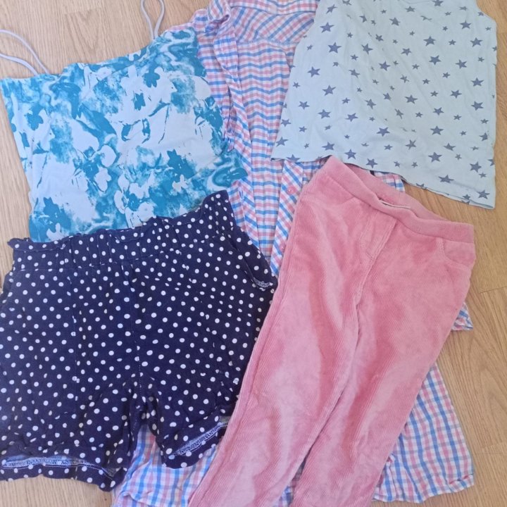 Пакет вещей на девочку