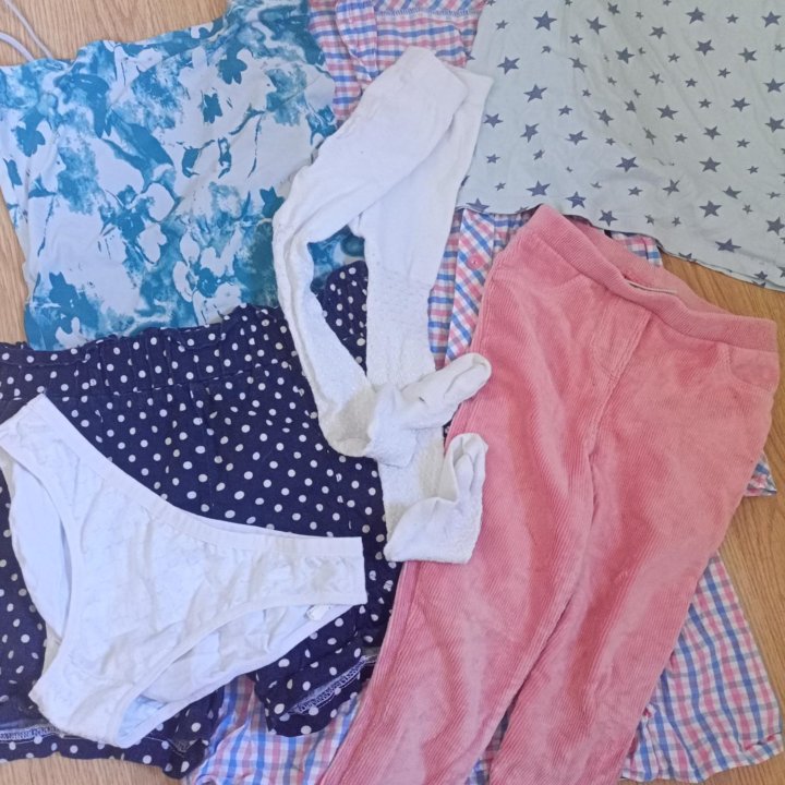 Пакет вещей на девочку