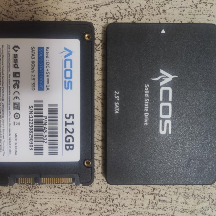 SSD 512gb с Windows 10 SATA 2.5