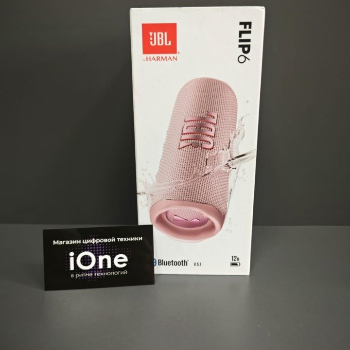 JBL Flip 6 Rose (Новая)