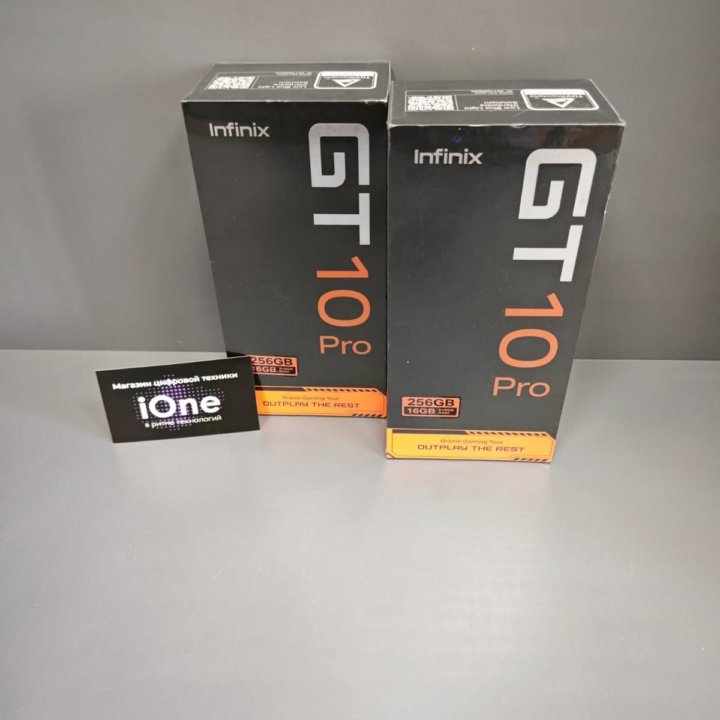 Infinix GT 10 Pro 8/256Gb Cyber Black (Новый)