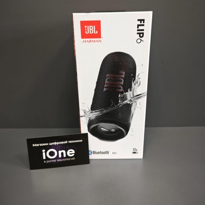 Jbl flip 6 Black (Новая)