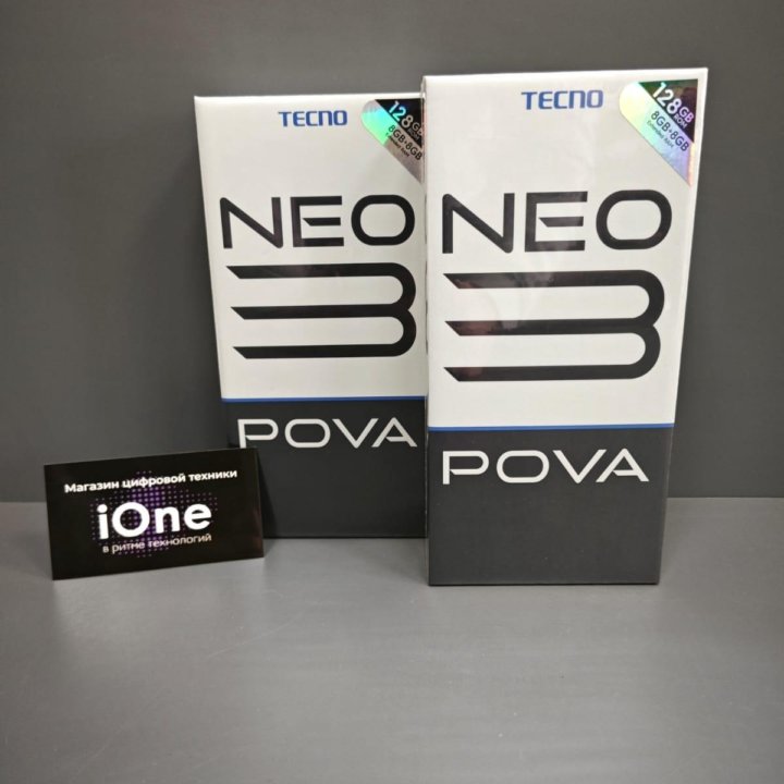 Tecno Pova Neo 3 8/128Gb Gold (Новый)