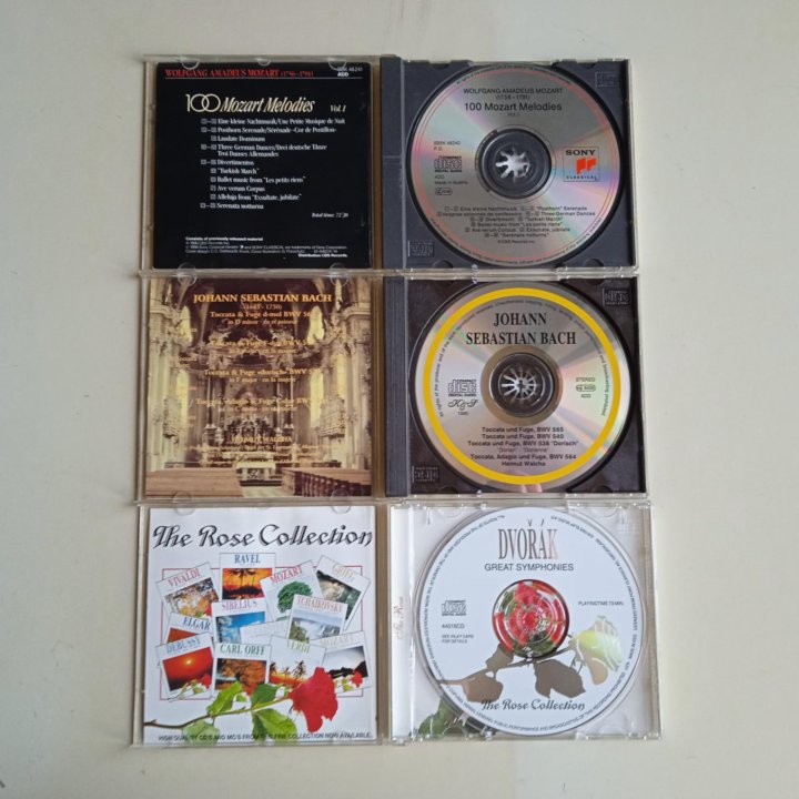 CD диски классика импорт