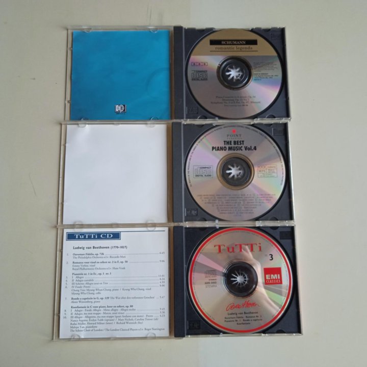 CD диски классика импорт