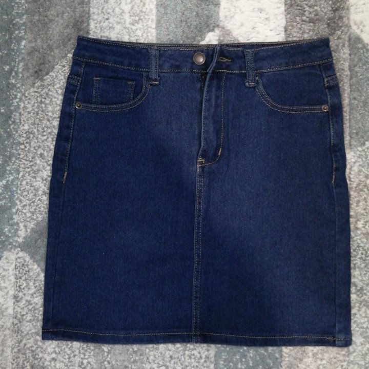 Юбка джинсовая