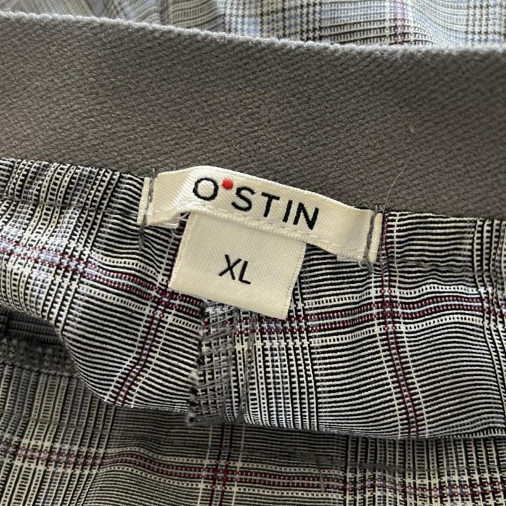 Брюки в клетку Ostin XL