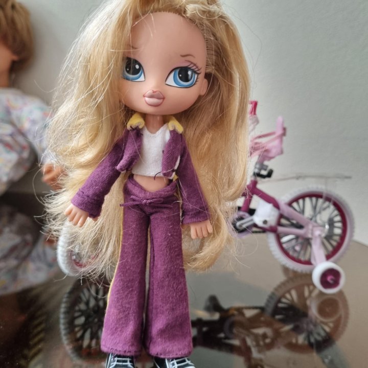 Bratz kidz Cloe с тандемным велосипедом