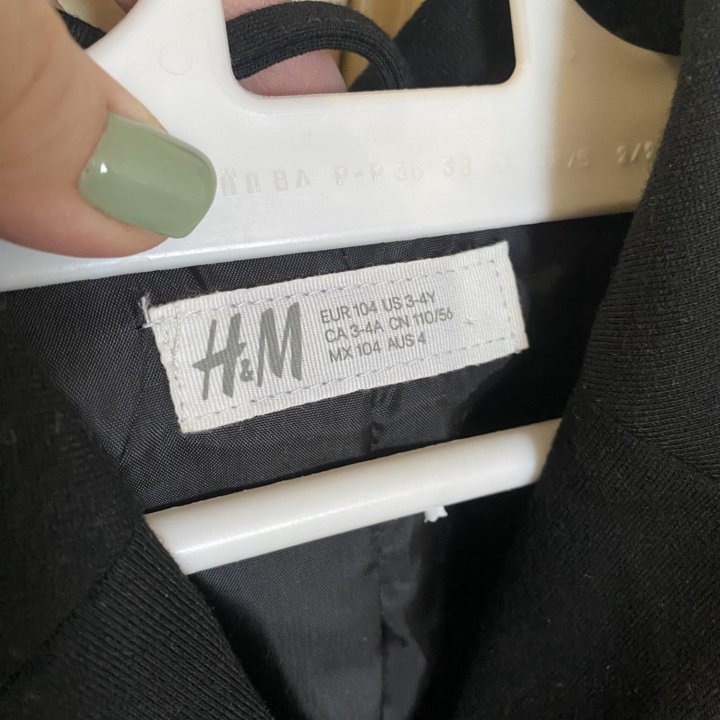 Новый детский пиджак H&M