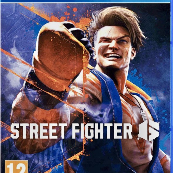 Игра PS4 Street Fighter 6, в плёнке