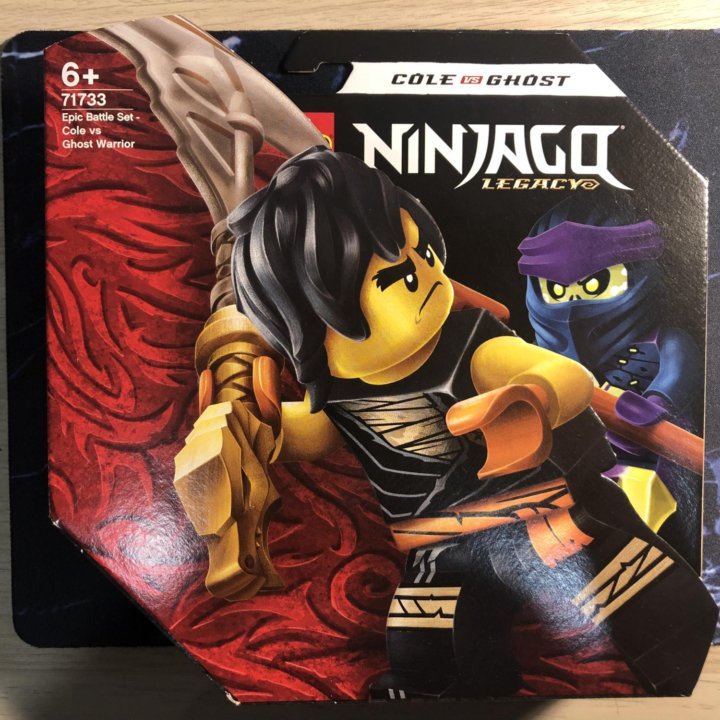 Lego Ninjago. 71733: Epic Battle Set-Cole vs Ghost