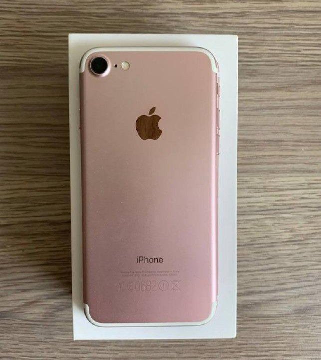 iPhone 7 128gb Gold Rose RFB Магазин, Рассрочка