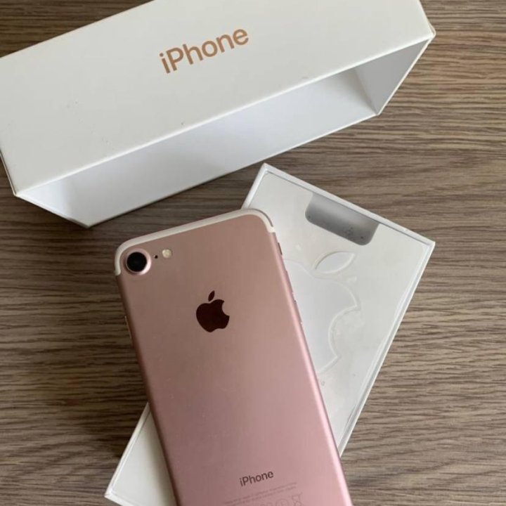 iPhone 7 256gb Gold Rose RFB Магазин, Рассрочка