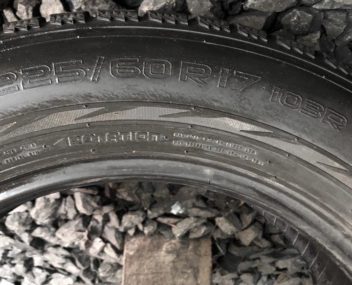 225/60/17 Nokian Tyres Hakkapeliitta R2 SUV. 1шт