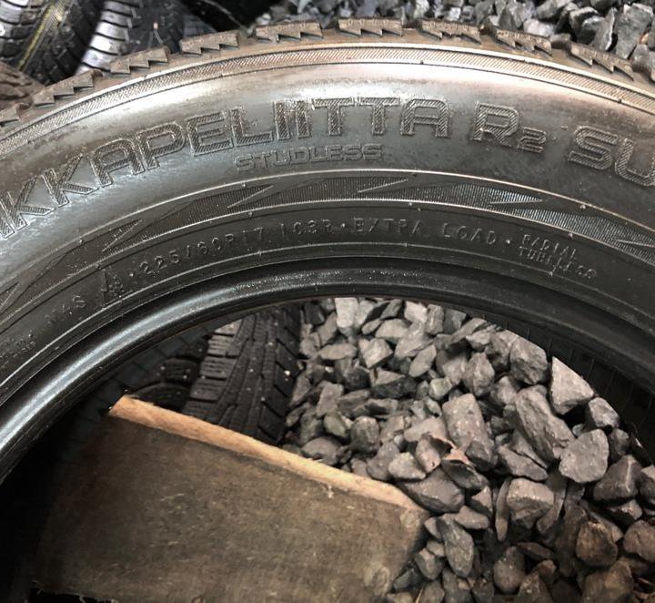 225/60/17 Nokian Tyres Hakkapeliitta R2 SUV. 1шт