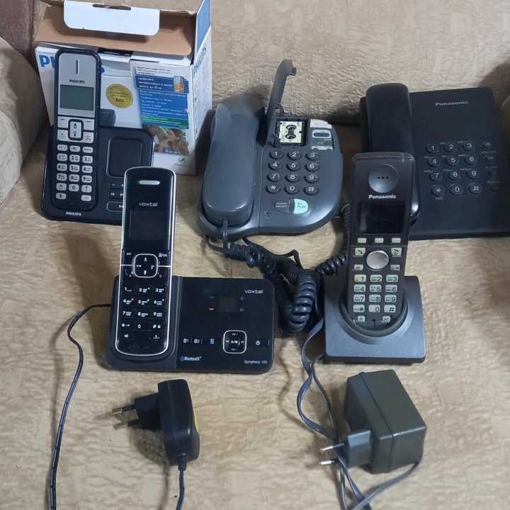 Стационарные кнопочные телефоны для дома и офиса