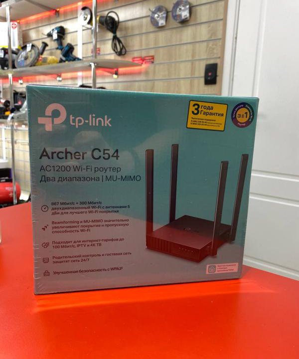 Сетевое оборудование Wi-Fi Роутер TP-Link Archer C54