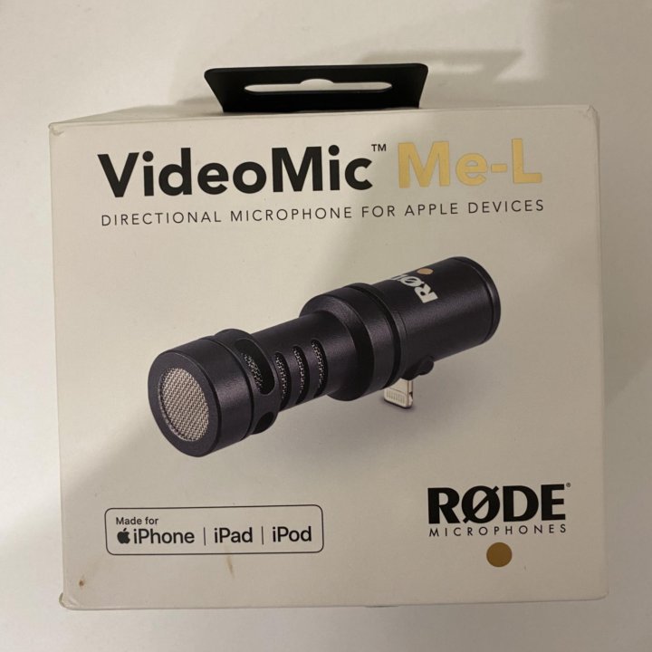 Микрофон для iPhone VideoMic Me-L