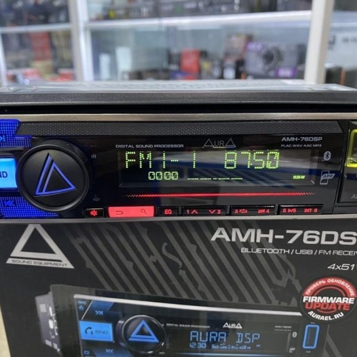 Процессорная магнитола aura AMH-76DSP