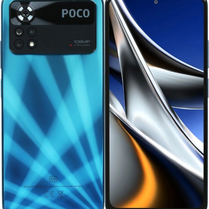 Poco X4 Pro 5G 6/128Gb Blue (Новый)