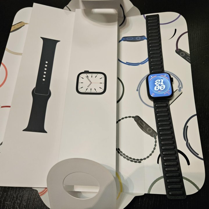 Продам оригинальные apple watch 7, 45 mm