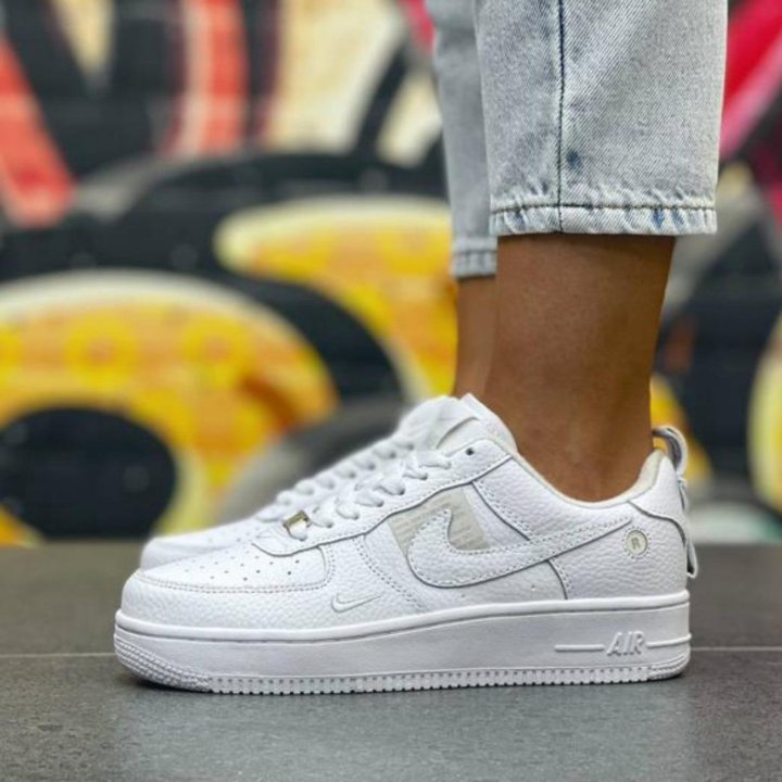 Кроссовки Nike Air Force 1'07 Utility Low (White)