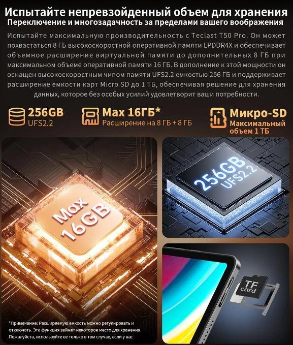 Teclast T50 Pro 8/256 Планшет