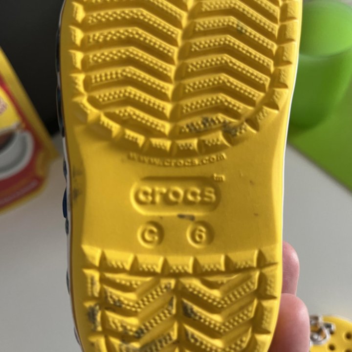 Crocs c6 сабо (13,2 см длина стопы)