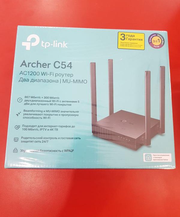 Сетевое оборудование Wi-Fi Роутер TP-Link Archer C54