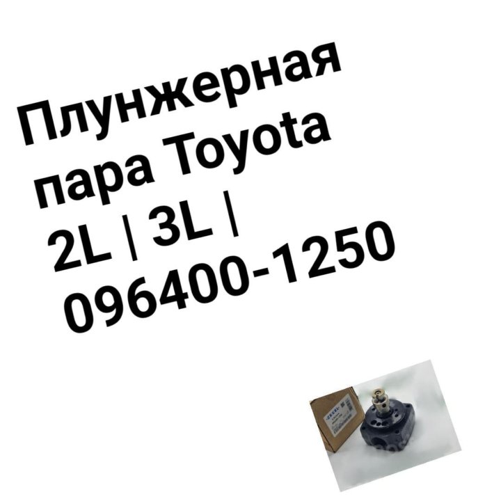 Плунжерная пара 2L/3L 096400-1250