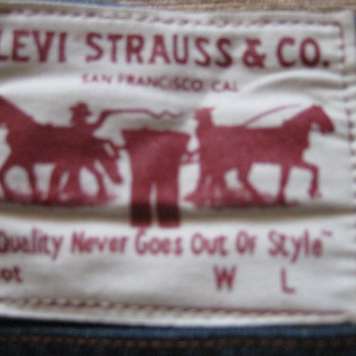 Джинсы Levi's ORIGINAL, мужские, синие