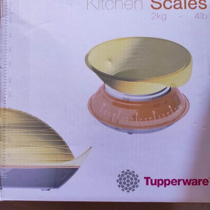 Tupperware весы кухонные