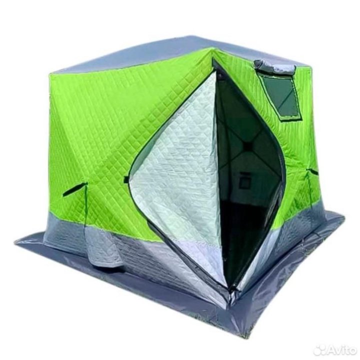 Зимняя палатка куб 3х слойная 210х210х170