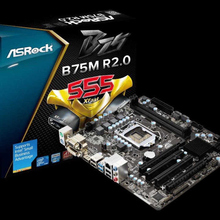Intel Core i7-3770 asrock B75M R2.0 ddr3 8 gb