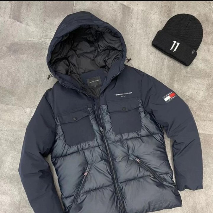 Мужской пуховик Tommy hilfiger оригинал