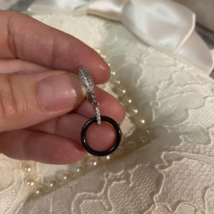 Серьги Valtera. Серебрянные.