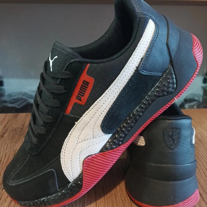 Кроссовки Puma демисезонные новые чёрные