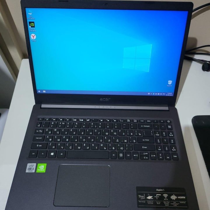 Свежий Acer i3-1005G1 8gb SSD MX350 2gb