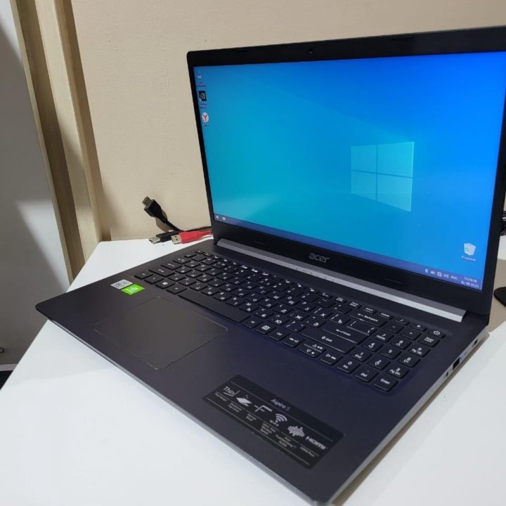 Свежий Acer i3-1005G1 8gb SSD MX350 2gb