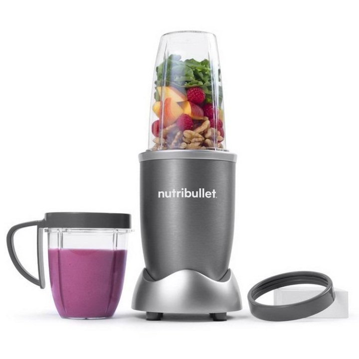 Блендер стационарный NutriBullet NB607DG серый