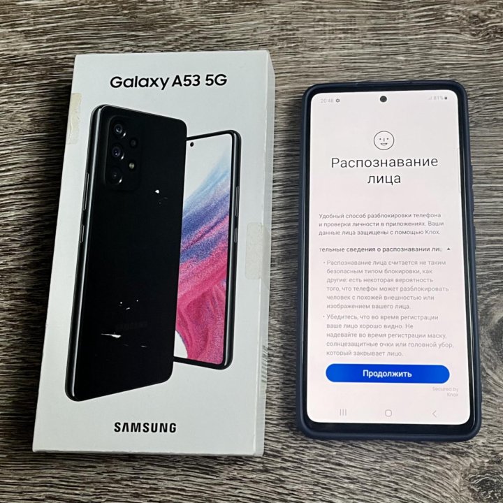 Samsung A53 5G, 6/128GB, Black(Ростест)