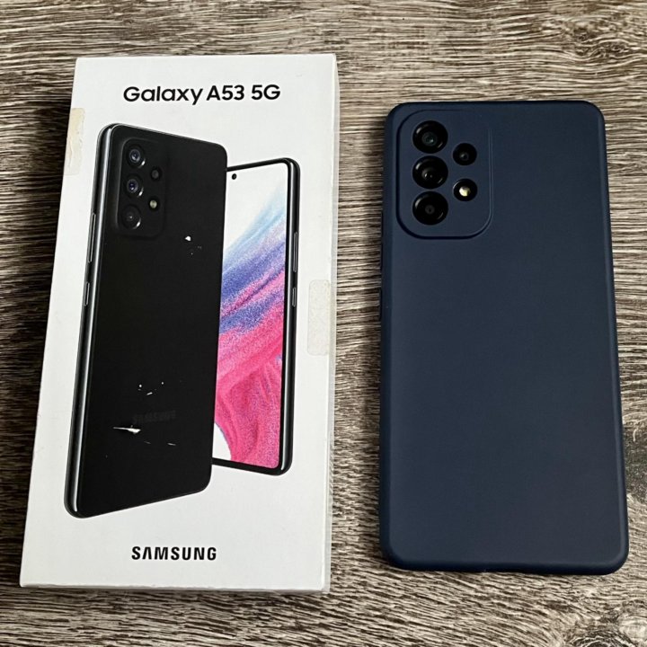 Samsung A53 5G, 6/128GB, Black(Ростест)