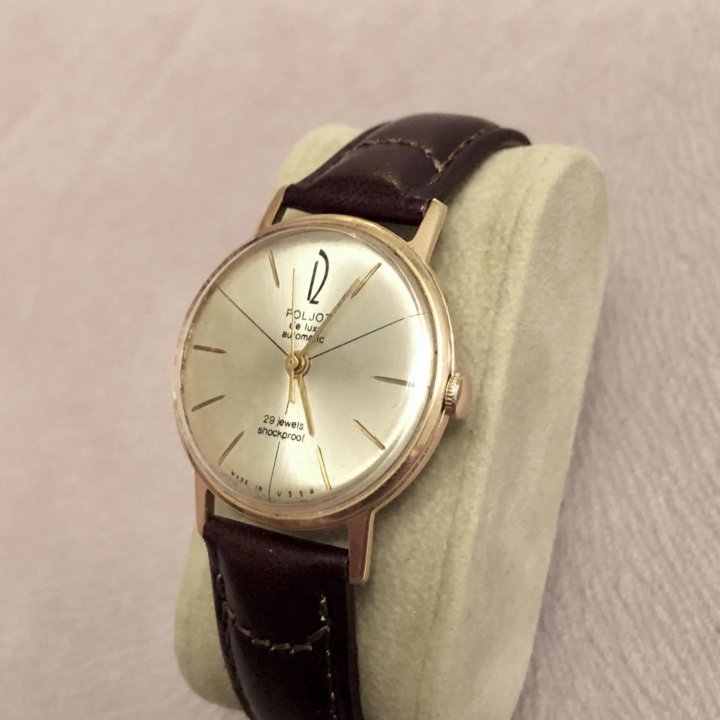 Золотые часы Полет De Luxe Automatic