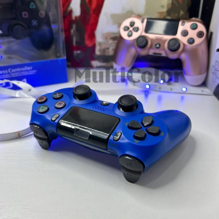 Геймпад DualShock 4 Blue (новый)