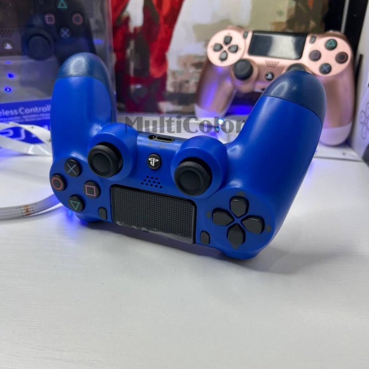 Геймпад DualShock 4 Blue (новый)