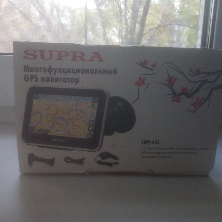 Навигатор Supra SNP-433